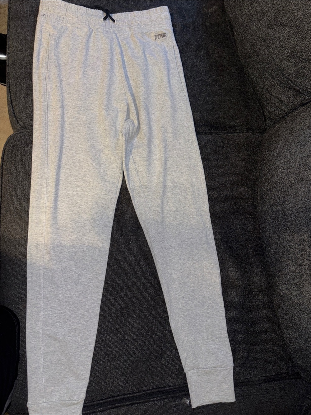 PINK Victoria's Secret Light Gray Girls' Jogger Sweatpants